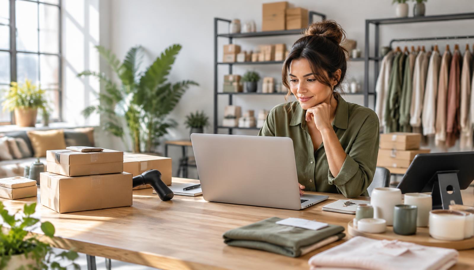 New business owner planning a Shopify store launch